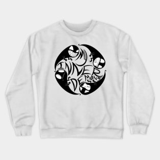 My Inner Demons (Black and White) Crewneck Sweatshirt